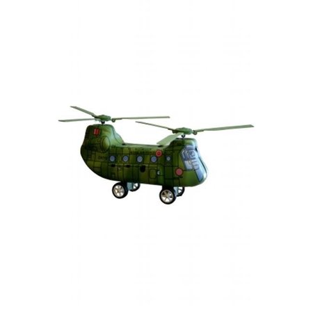 SHAN SHAN MS479 Collectible Tin Toy - Helicopter MS479